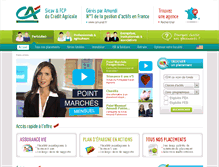Tablet Screenshot of ca-sicavetfcp.fr